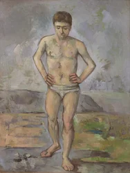La bañista, c. 1885