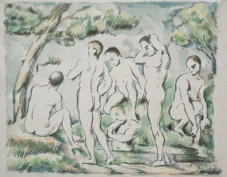Los Bañistas