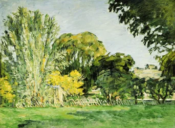 Árboles en Jas de Bouffan