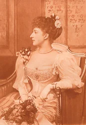 S.A.R. la Princesa Maud de Gales, c1900