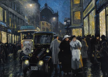 Un Paseo Nocturno por el Bulevar
