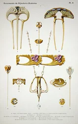Diseños de joyería, lámina 4 de 