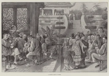 Una Fiesta en el Jardín en China