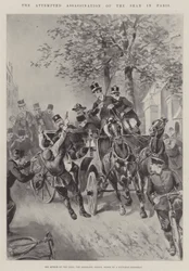 El intento de asesinato del Shah en París