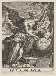 Placa 7: Astronomía, de Las Siete Artes Liberales