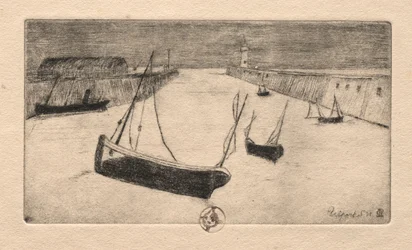 Seis grabados: Tréport, 1895