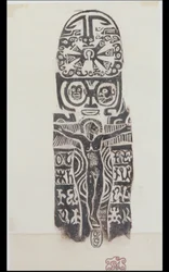 Cristo en la cruz, 1926