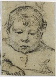 Emil Gauguin de niño, mano derecha hacia adelante