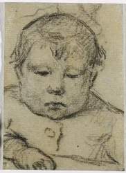 Emil Gauguin como Niño, Mano Derecha Adelante, c. 1875-1876