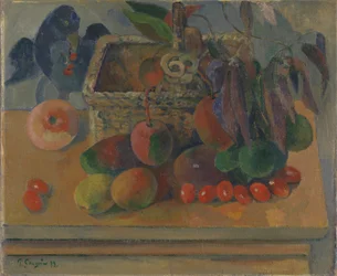 Francés: Le Panier carré Painting