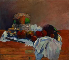 Frutas y cuchillo, 1901