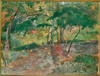 La mare, Martinique (óleo sobre lienzo)
