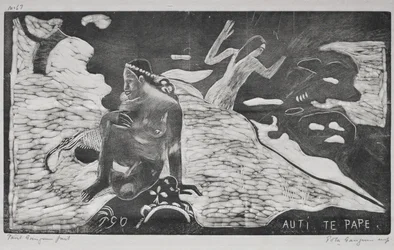 Noa Noa: Mujeres en el río Auti Te Pape, 1893-94