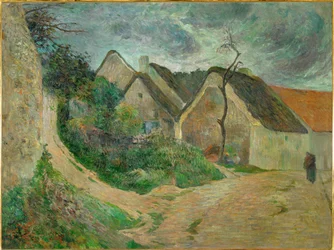 Osny, chemin montant (óleo sobre lienzo)