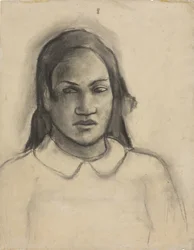 Retrato de Tehamana, 1891-93