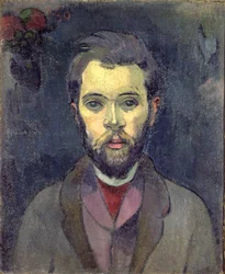 Retrato de William Molard (1862 - 1936), compositor sueco, hacia 1893-94