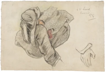 Mujer bretona sentada, 1886