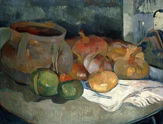 Naturaleza Muerta con Calabazas, 1889