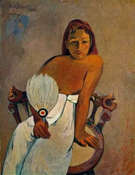 La joven con abanico, 1902