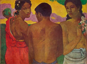 Las tres tahitianas, 1899