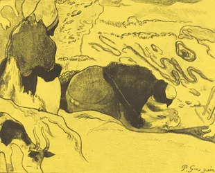 Las lavanderas, 1889