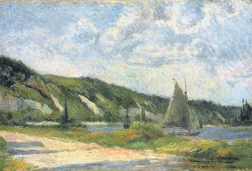 Los acantilados de La Bouille, 1884