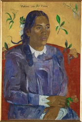 Vahine no te tiare (óleo sobre lienzo)