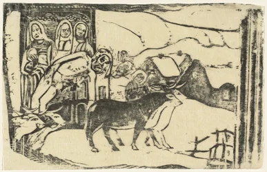 Santuario en el camino en Bretaña, 1895