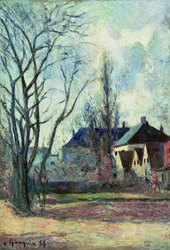 Paisaje de invierno en Copenhague, 1885