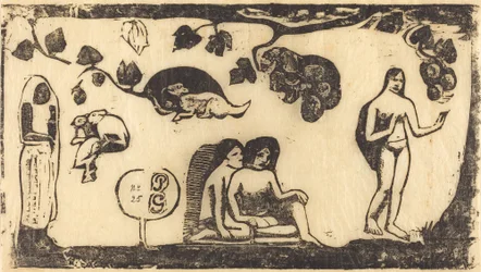 Mujeres, Animales y Follaje