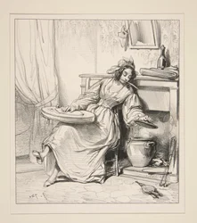 ... - ¡Adolphe! ¡Adolphe! ¿Así que queréis dejar morir a vuestra Eugenie?...