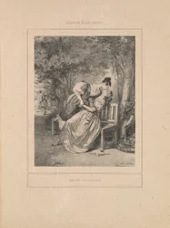 ¿Amistad? pensión, de la serie Escenas de la vida íntima