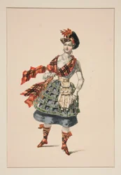 TRAJES ESCOCÉS.