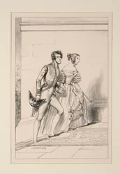 TRAJE DE LA CORTE 1837
