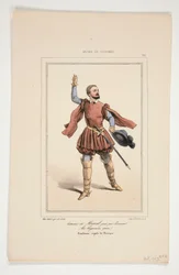 Traje de Marcel, interpretado por Levasseur.