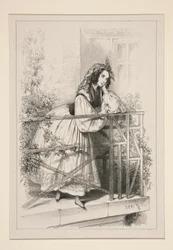 Ella está esperando