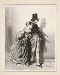 Eugène y su pequeña.