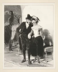 No hay que decirle a mi Hippolyte que cené con Charles...