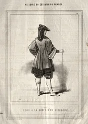 Historia del Traje en Francia: Gente al servicio de un señor