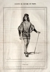 Histórico del Traje en Francia: Página