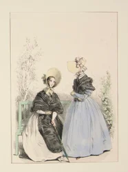 JULIO 1837. Sombreros de Paja.