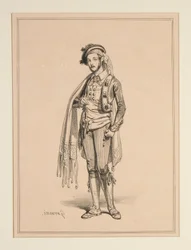EL SALMONETE. (Traje de