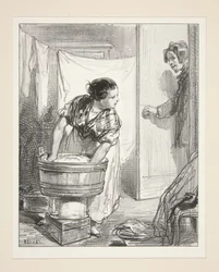 ¿Madame de Chateaurouge, por favor? - ¡Vaya! ¡Es mi Pierrot!