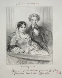 Masques et visages: Paric, par-la: Phèdre au Théâtre-Français..., 1857-1858