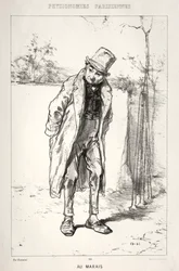 Fisionomías Parisinas: En el Marais, 1869