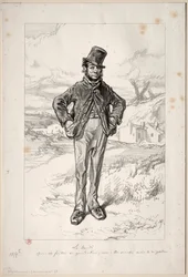 Fisionomías parisinas: El lunes, 1857-58