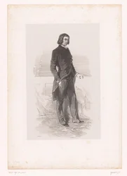 Retrato de Étienne Mélingue