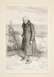 Noventa años (Caballero, padre de Gavarni)