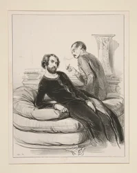 VESTIR VESTIDOS DE HUMANN, sastre, rue Neuve-des-Petits-Champs. Camisas Durousseau. Curiosidades de Mombro (sic.)