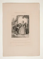 ROUSSEAU Y MADEMOISELLE GALERA.
